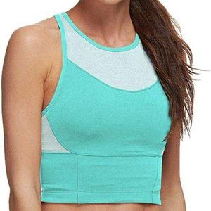Icebreaker Merino Women's Meld Zone Sports Bra & Crop Top, Size L